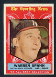 1959 Topps Baseball #571 Warren Spahn A.S. Braves EX-MT/NR-MT 405281