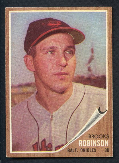 1962 Topps Baseball #045 Brooks Robinson Orioles EX-MT 405311