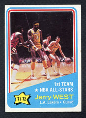 1972 Topps Basketball #164 Jerry West A.S. Lakers EX-MT 405482