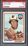 1978 Topps Baseball #160 Jim Palmer Orioles PSA 5 EX 405485