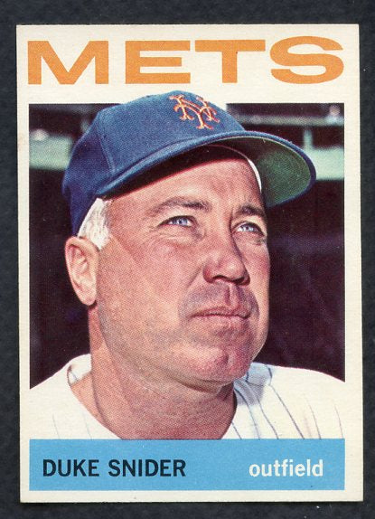 1964 Topps Baseball #155 Duke Snider Mets NR-MT 405656