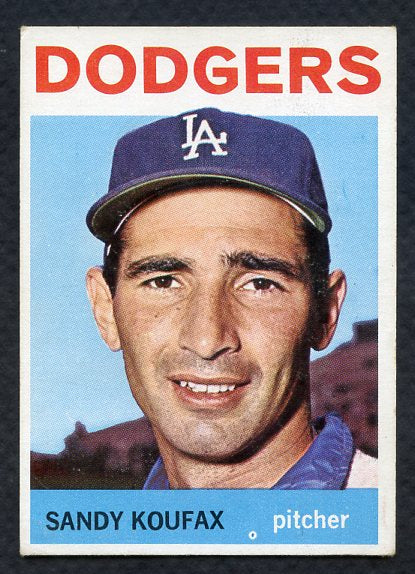 1964 Topps Baseball #200 Sandy Koufax Dodgers EX+/EX-MT 405709