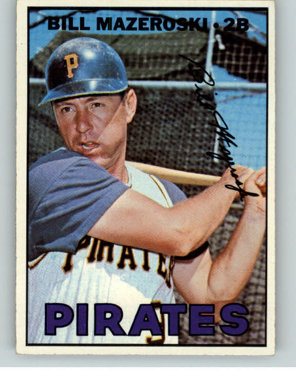 1967 Topps Baseball #510 Bill Mazeroski Pirates EX-MT/NR-MT 405761