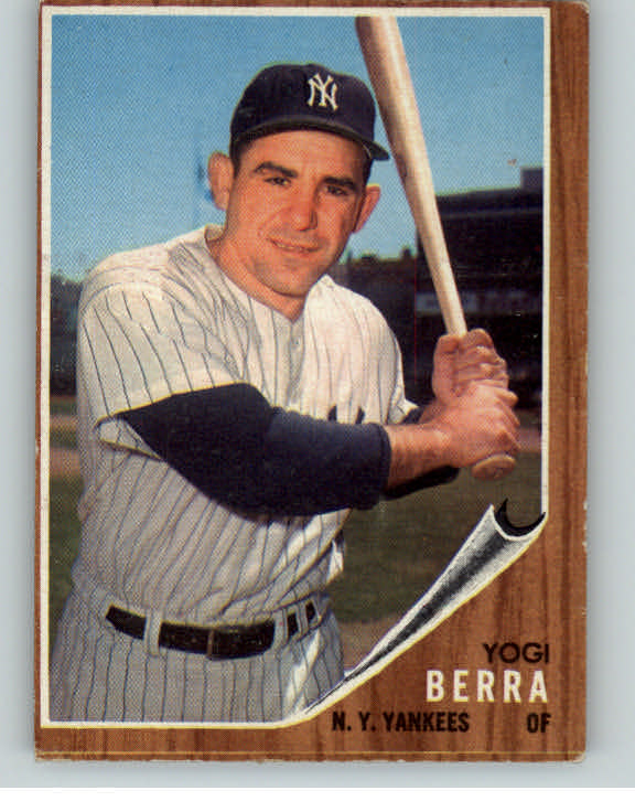1962 Topps Baseball #360 Yogi Berra Yankees EX 405814