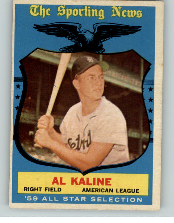 1959 Topps Baseball #562 Al Kaline A.S. Tigers EX-MT 405881