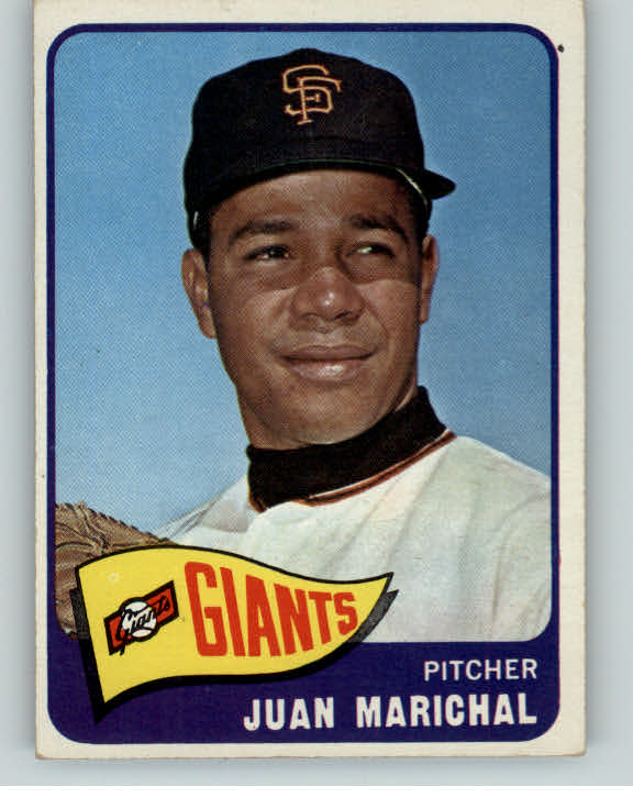 1965 Topps Baseball #050 Juan Marichal Giants EX 405890