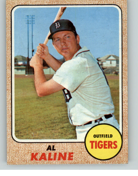 1968 Topps Baseball #240 Al Kaline Tigers EX-MT/NR-MT 405893