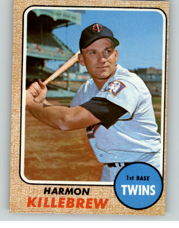 1968 Topps Baseball #220 Harmon Killebrew Twins NR-MT 405900