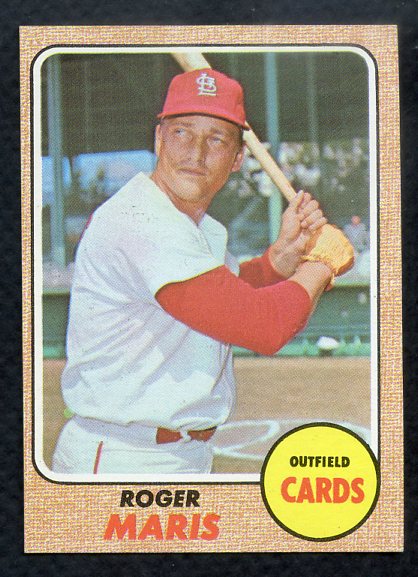 1968 Topps Baseball #330 Roger Maris Cardinals NR-MT 405988