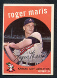 1959 Topps Baseball #202 Roger Maris A's EX-MT 406001