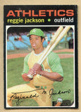 1971 Topps Baseball #020 Reggie Jackson A's EX-MT 406065