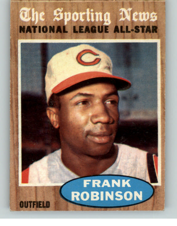 1962 Topps Baseball #396 Frank Robinson A.S. Reds EX-MT 406111