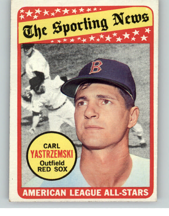 1969 Topps Baseball #425 Carl Yastrzemski A.S. Red Sox EX-MT 406135