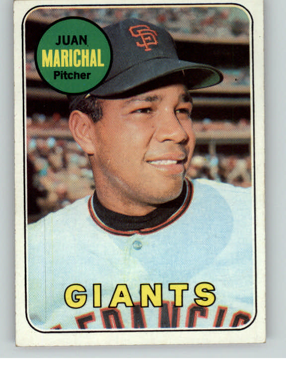 1969 Topps Baseball #370 Juan Marichal Giants EX-MT 406172