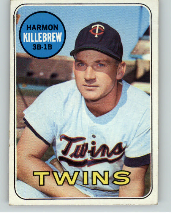 1969 Topps Baseball #375 Harmon Killebrew Twins EX-MT 406186