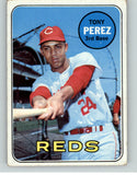 1969 Topps Baseball #295 Tony Perez Reds EX 406192