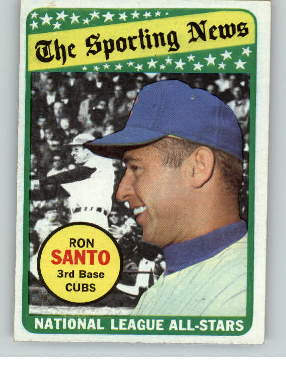 1969 Topps Baseball #420 Ron Santo A.S. Cubs EX-MT 406235