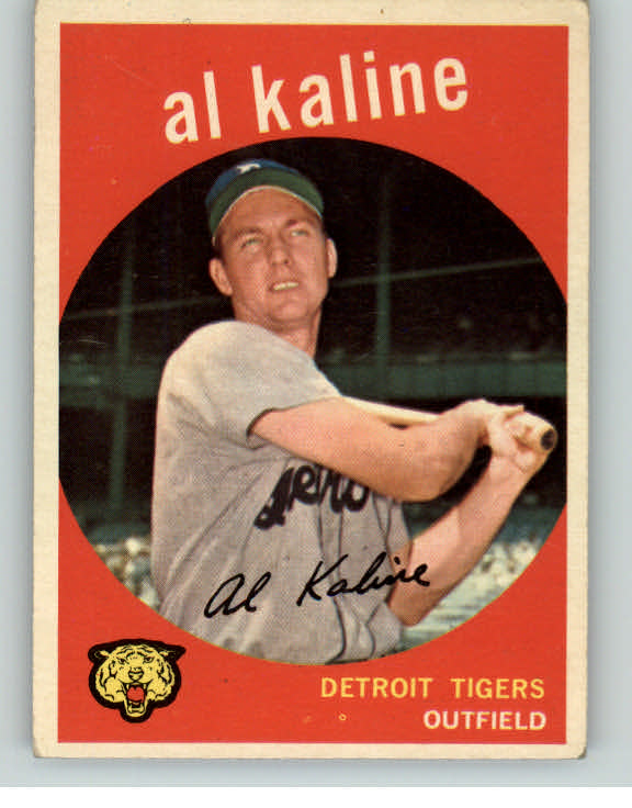 1959 Topps Baseball #360 Al Kaline Tigers EX 406298