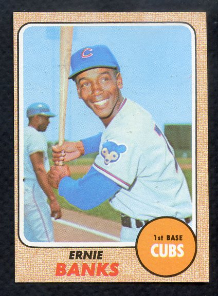 1968 Topps Baseball #355 Ernie Banks Cubs NR-MT 406359