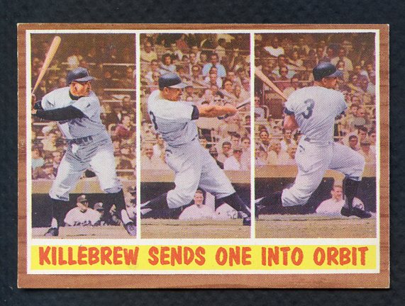 1962 Topps Baseball #316 Harmon Killebrew IA Twins EX-MT 406384