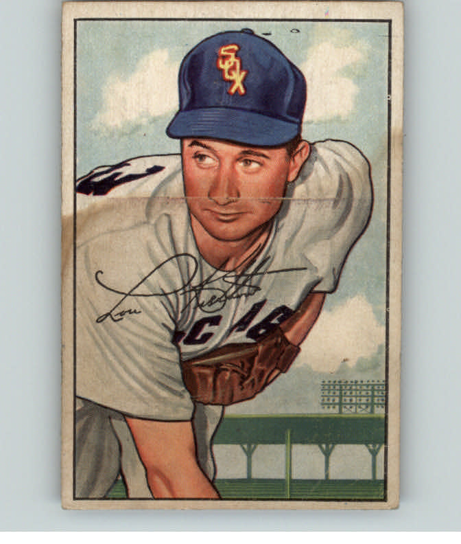 1952 Bowman Baseball #221 Lou Kretlow White Sox EX-MT 406643