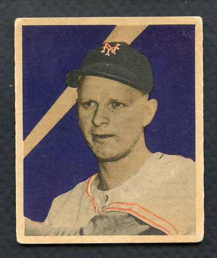 1949 Bowman Baseball #002 Whitey Lockman Giants VG-EX 406817