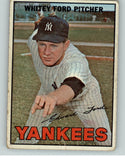 1967 Topps Baseball #005 Whitey Ford Yankees GD-VG 407141