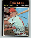 1971 Topps Baseball #100 Pete Rose Reds Good 407201