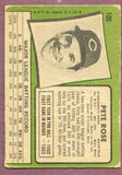1971 Topps Baseball #100 Pete Rose Reds Good 407201