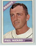1966 Topps Baseball #028 Phil Niekro Braves EX-MT 407207