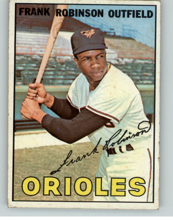 1967 Topps Baseball #100 Frank Robinson Orioles VG-EX 407220