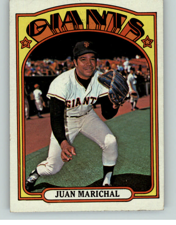 1972 Topps Baseball #567 Juan Marichal Giants EX 407237
