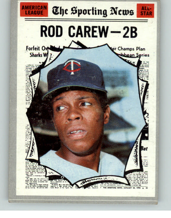 1970 Topps Baseball #453 Rod Carew A.S. Twins VG-EX 407243