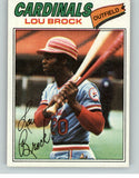 1977 Topps Baseball #355 Lou Brock Cardinals NR-MT 407417