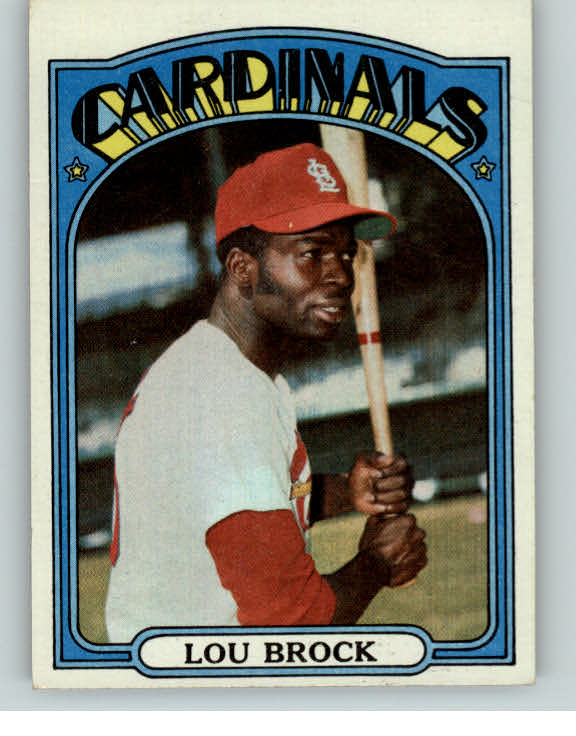 1972 Topps Baseball #200 Lou Brock Cardinals NR-MT 407463