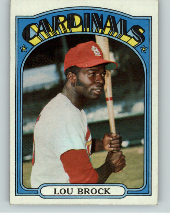 1972 Topps Baseball #200 Lou Brock Cardinals NR-MT 407464