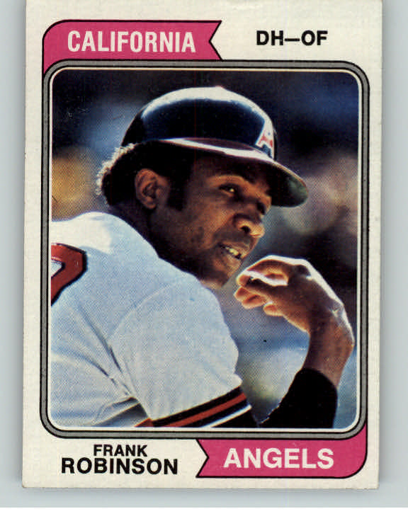 1974 Topps Baseball #055 Frank Robinson Angels NR-MT 407484