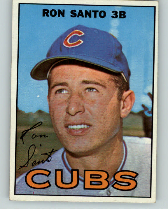 1967 Topps Baseball #070 Ron Santo Cubs EX-MT/NR-MT 407491