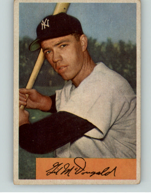 1954 Bowman Baseball #097 Gil McDougald Yankees VG-EX 407573