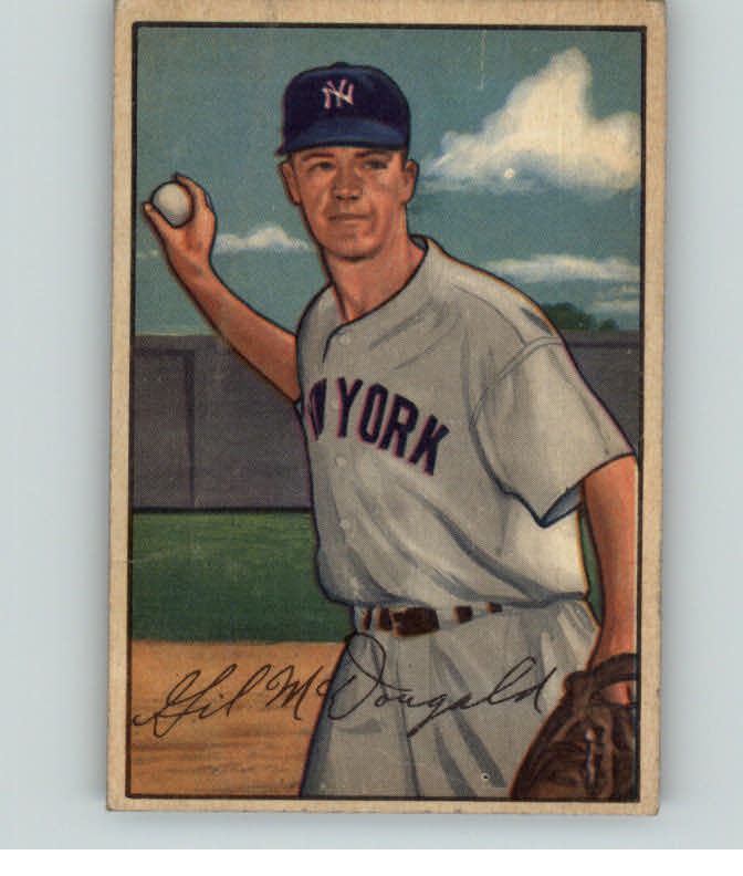1952 Bowman Baseball #033 Gil McDougald Yankees EX-MT 407669