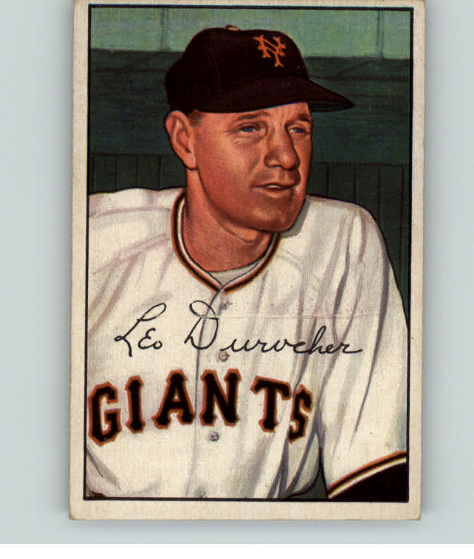 1952 Bowman Baseball #146 Leo Durocher Giants EX-MT 407673