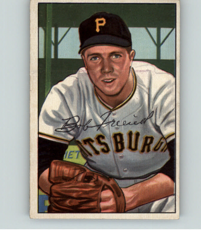 1952 Bowman Baseball #191 Bob Friend Pirates EX-MT 407674