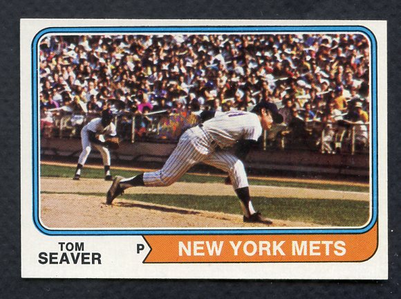 1974 Topps Baseball #080 Tom Seaver Mets NR-MT 407682