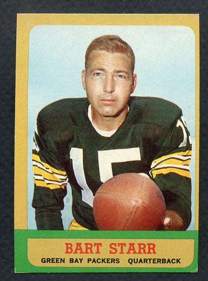 1963 Topps Football #086 Bart Starr Packers EX-MT 407916