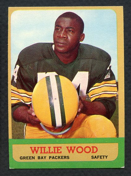1963 Topps Football #095 Willie Wood Packers EX-MT 407919