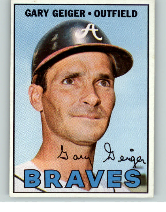 1967 Topps Baseball #566 Gary Geiger Braves NR-MT 408037