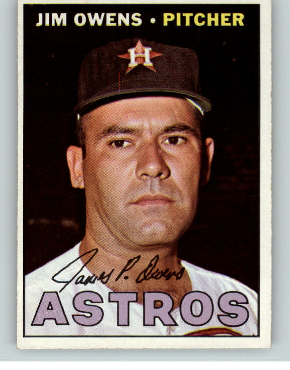 1967 Topps Baseball #582 Jim Owens Astros NR-MT 408052