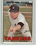 1967 Topps Baseball #005 Whitey Ford Yankees FR-GD 408463