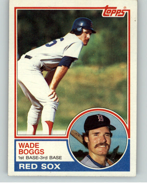 1983 Topps Baseball #498 Wade Boggs Red Sox EX-MT 408520