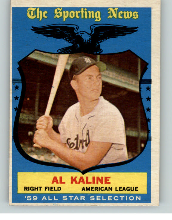 1959 Topps Baseball #562 Al Kaline A.S. Tigers EX-MT oc 408582